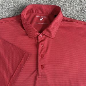 Horn Legend Bamboo Charcoal Performance Mens Golf Polo Shirt Red Size 3XL